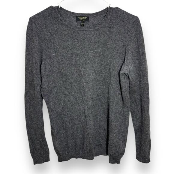Charter Club Luxury Gray Cashmere Sweater - Picture 1 of 5